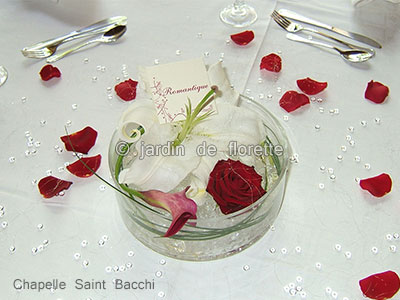 Coupe de fleurons - Chapelle Saint Bacchi